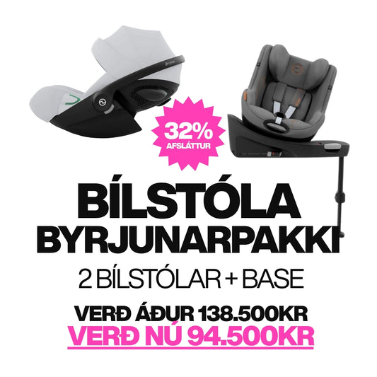BÍLSTÓLAPAKKI 32% afsláttur