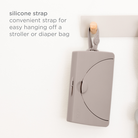 Ubbi OnTheGo blautþurrkubox, Taupe