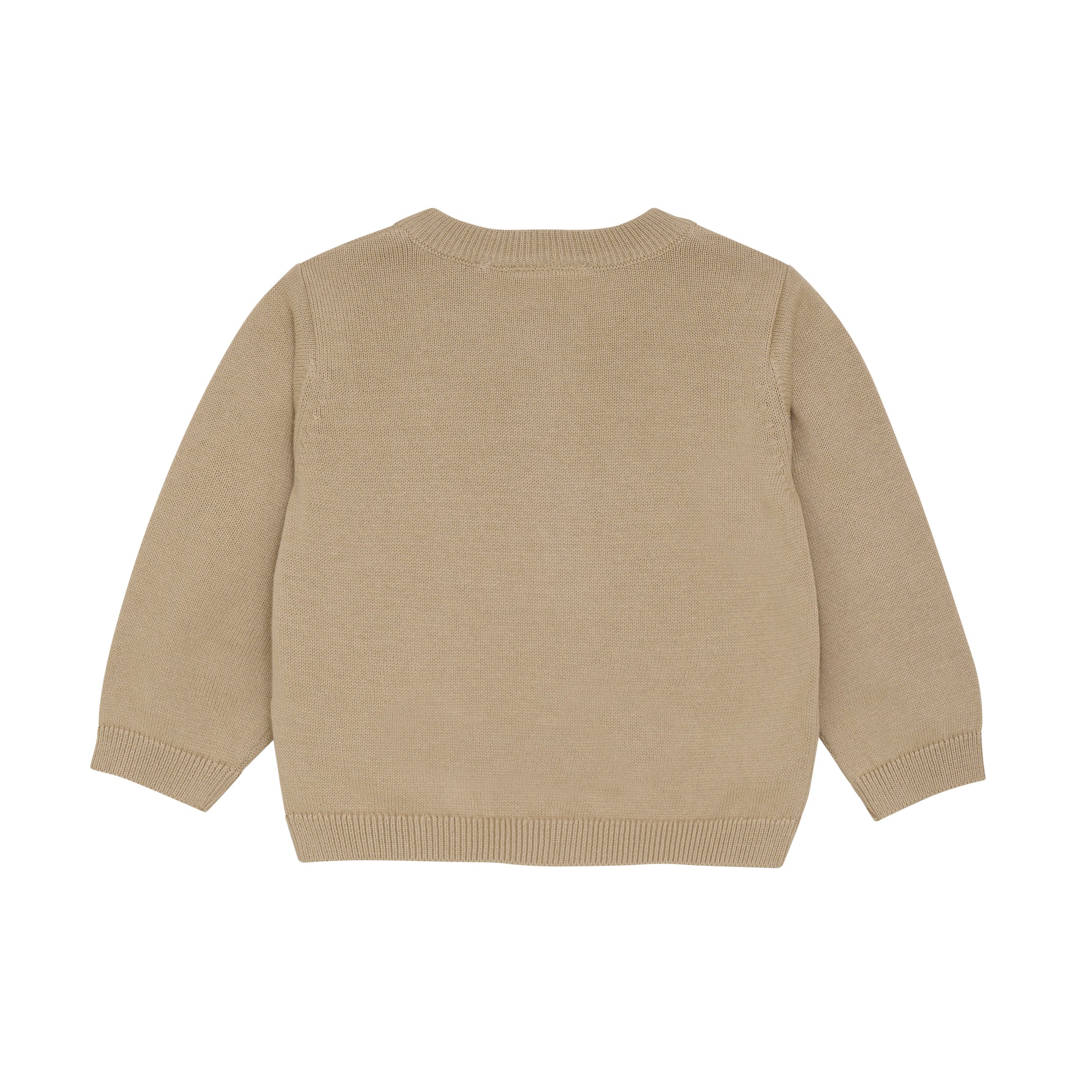 Hneppt peysa - Oxford Tan