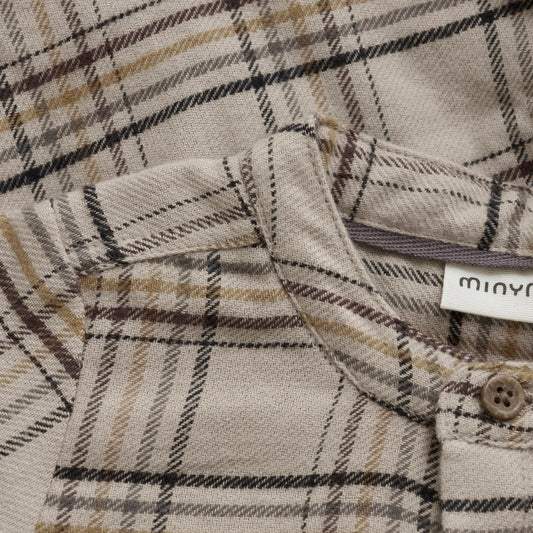 Skyrtusamfella - Oxford Tan