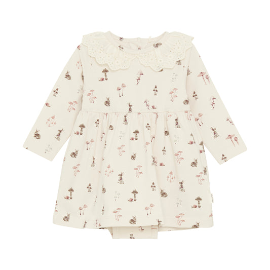 Kjóll m/samfellu - Sandshell