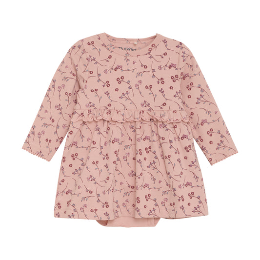 Kjóll m/samfellu - Misty Rose