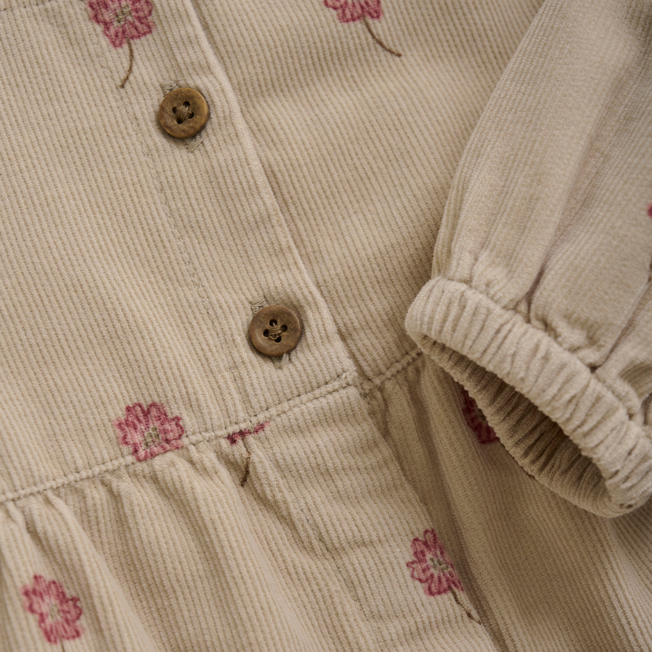 Kjóll, Corduroy - Oxford Tan