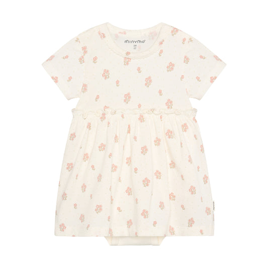 Kjóll m/blómum - Vanilla Ice