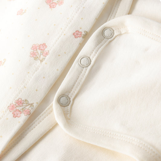 Kjóll m/blómum - Vanilla Ice