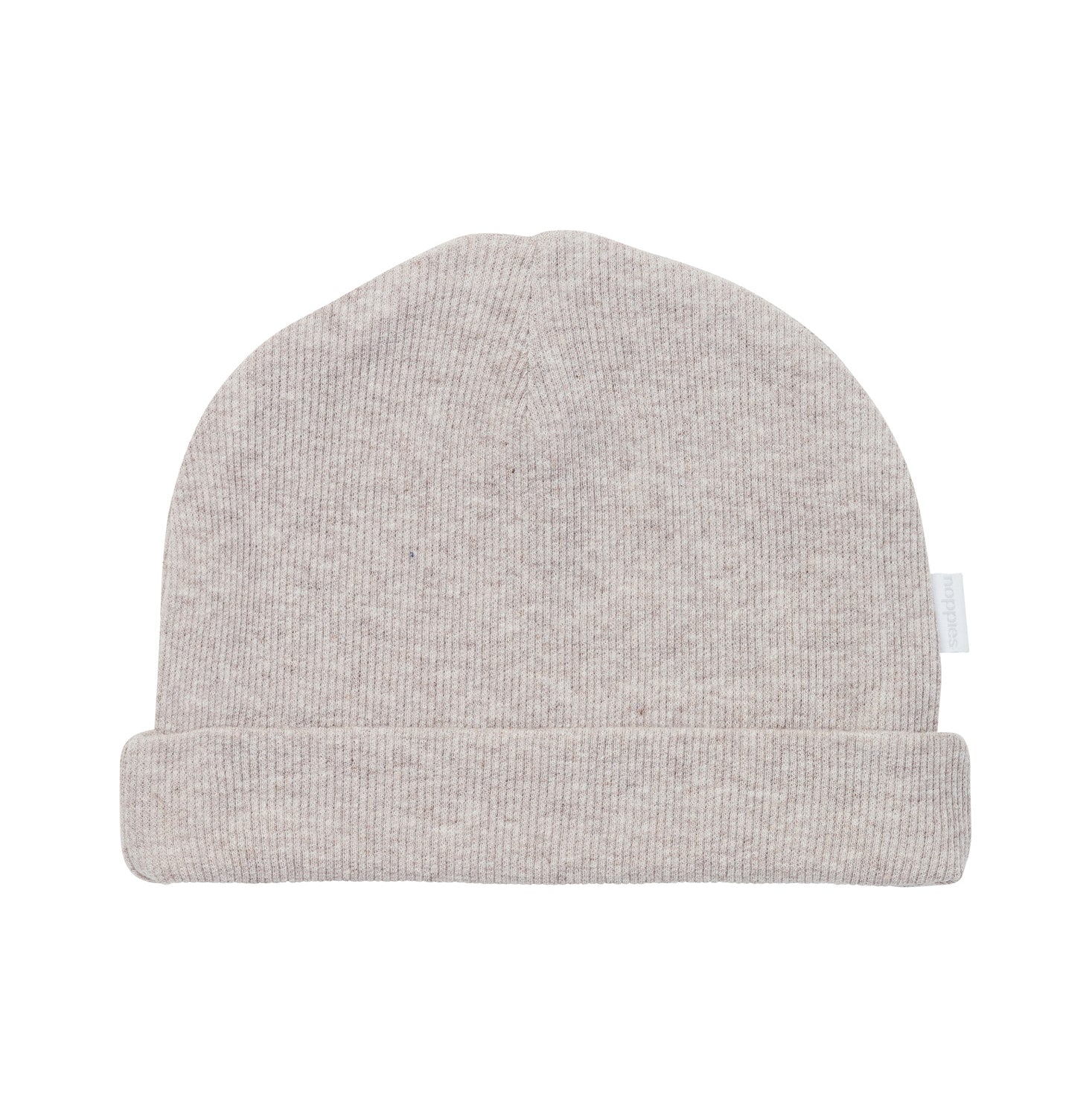 Ungbarnahúfa - Taupe Melange