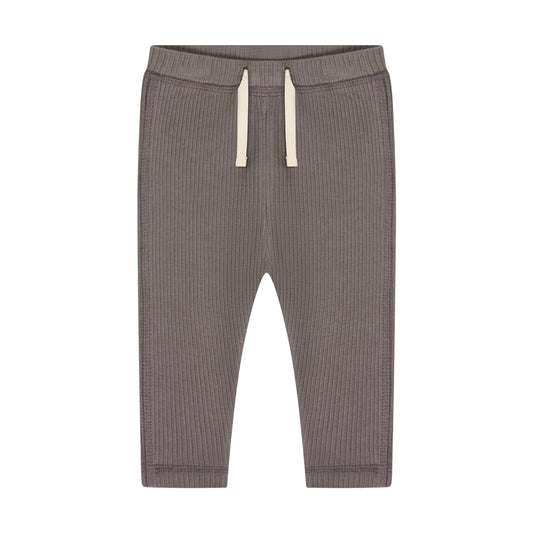 Leggings, Rib - Plum Truffle