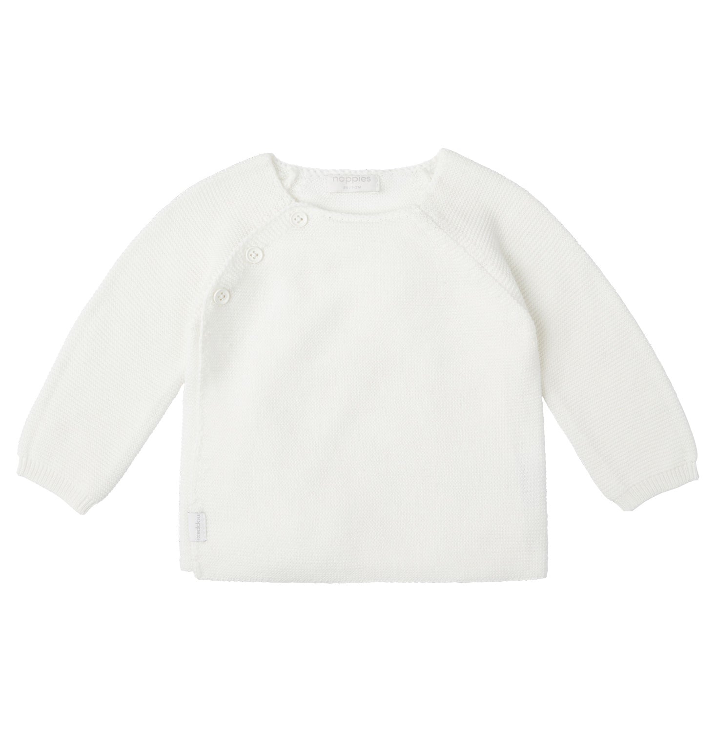 Peysa, knitted - White