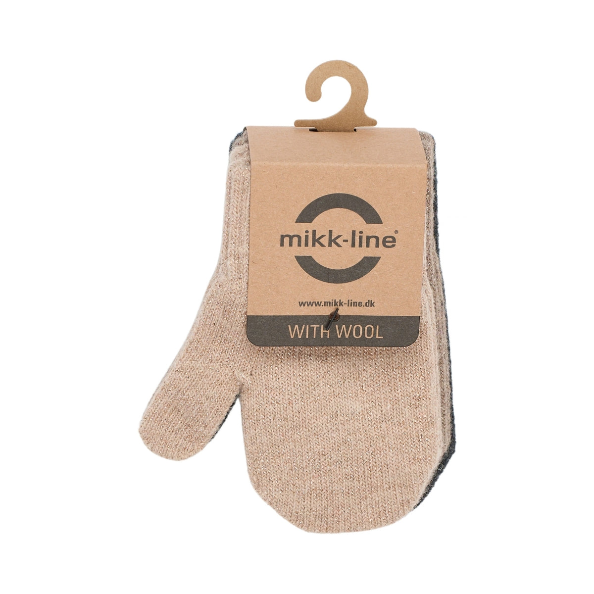Ullarvettlingar glitter 3pk - Rose Melange