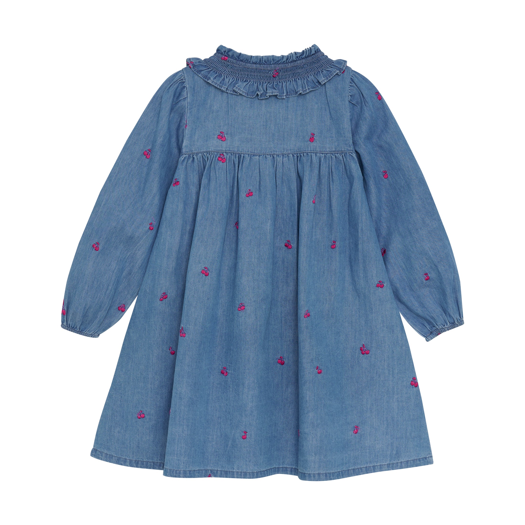 Gallakjóll m/hjörtum - Ombre Blue