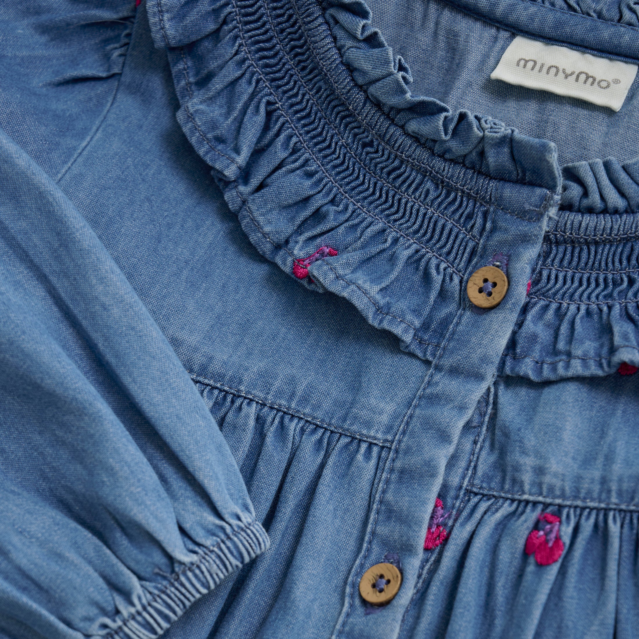 Gallakjóll m/hjörtum - Ombre Blue