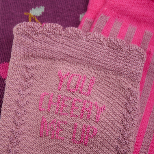 Sokkar 3pk - Mauve Orchid