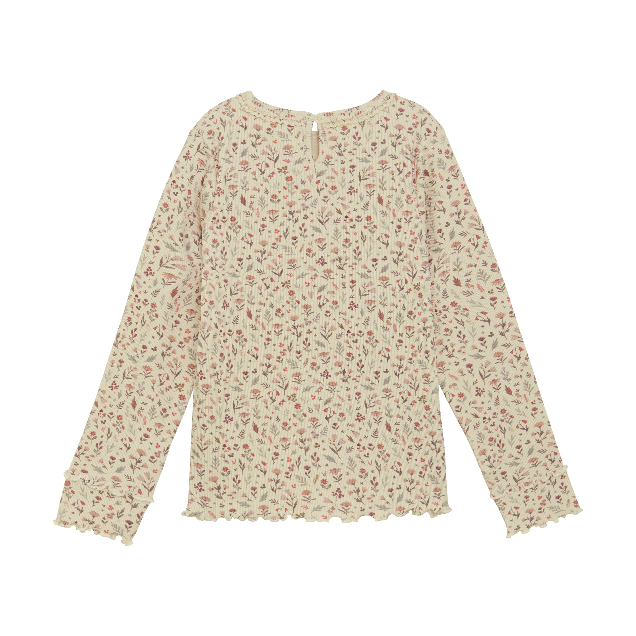 RIB bolur m/blómum - Sandshell