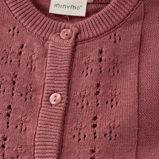 Hneppt peysa - Withered Rose