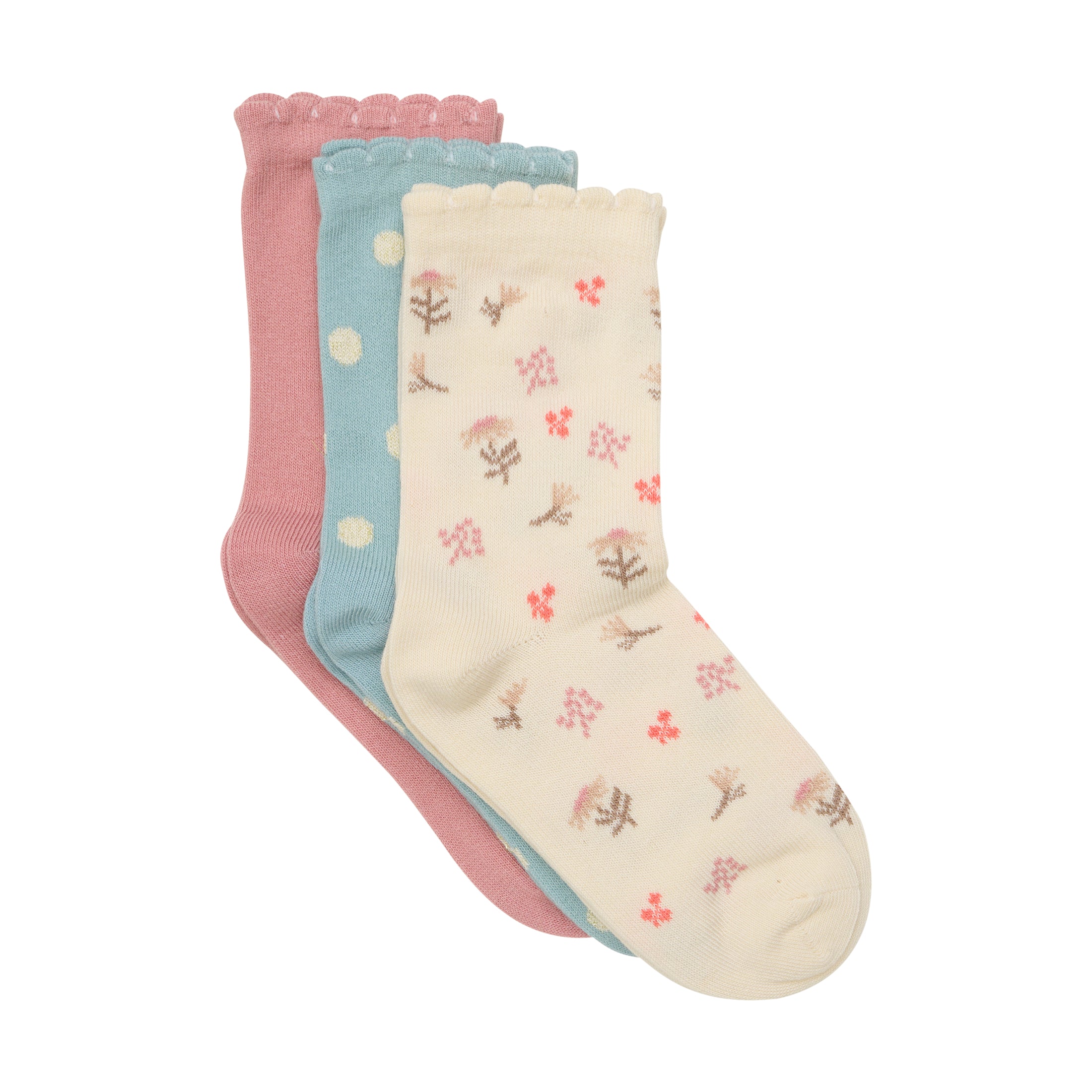 Sokkar 3pk - Withered Rose