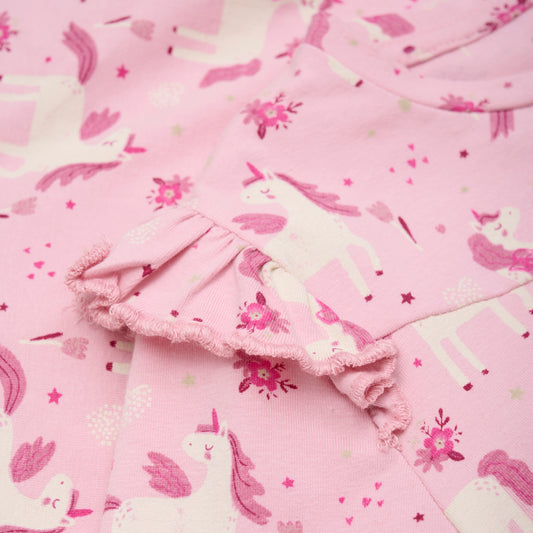 Náttföt, unicorn - Bleached Mauve