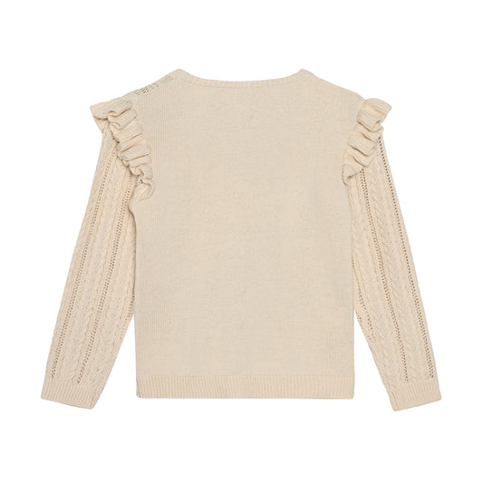 Peysa, knit - White Swan