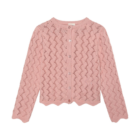 Peysa, knit - Silver Pink