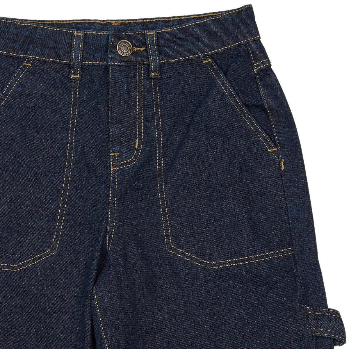 Baggy Jeans, Bern - Unwashed Blue Denim 398