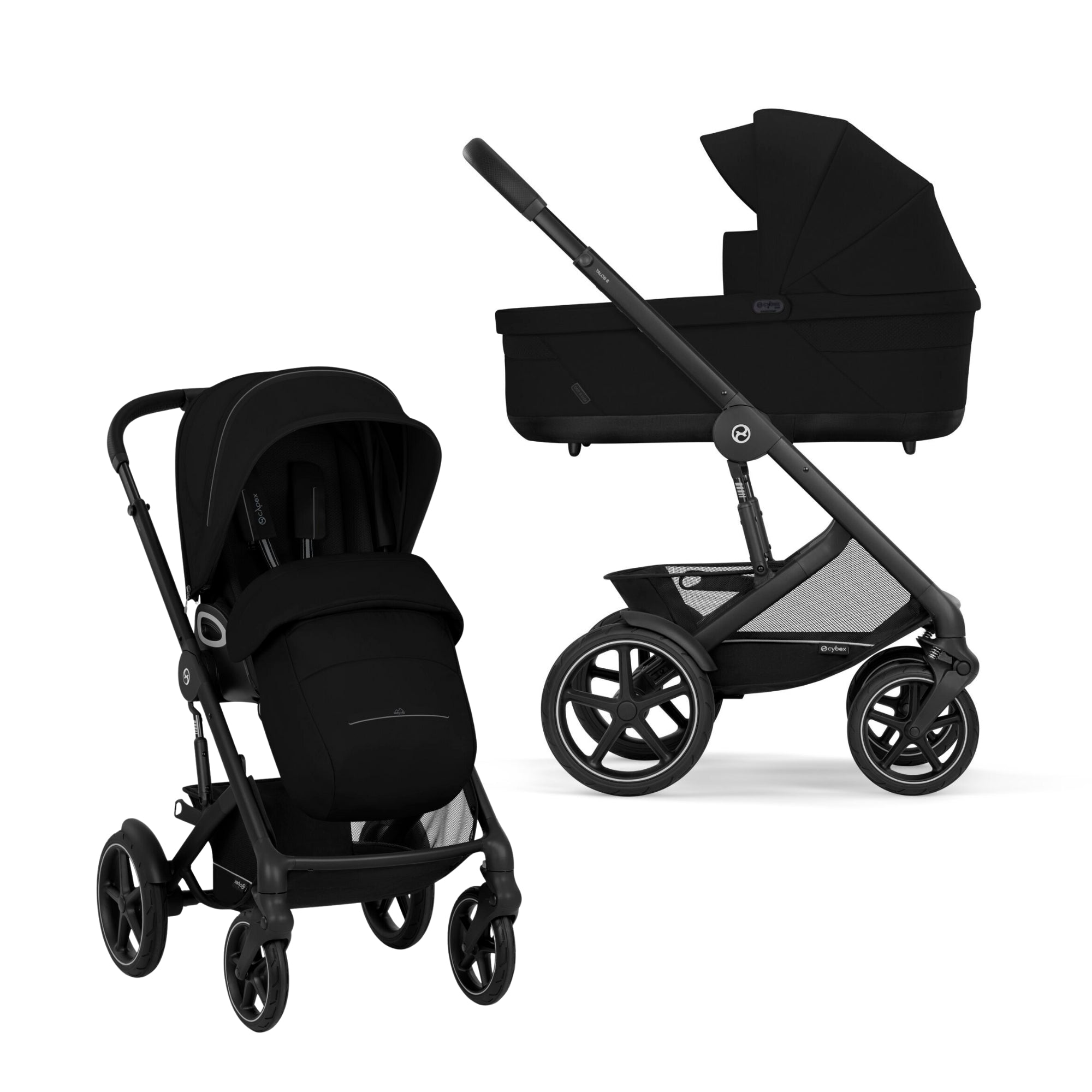 Talos S Lux barnavagn - Moon Black