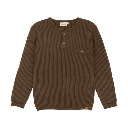 Peysa, knit - Chocolate Chip