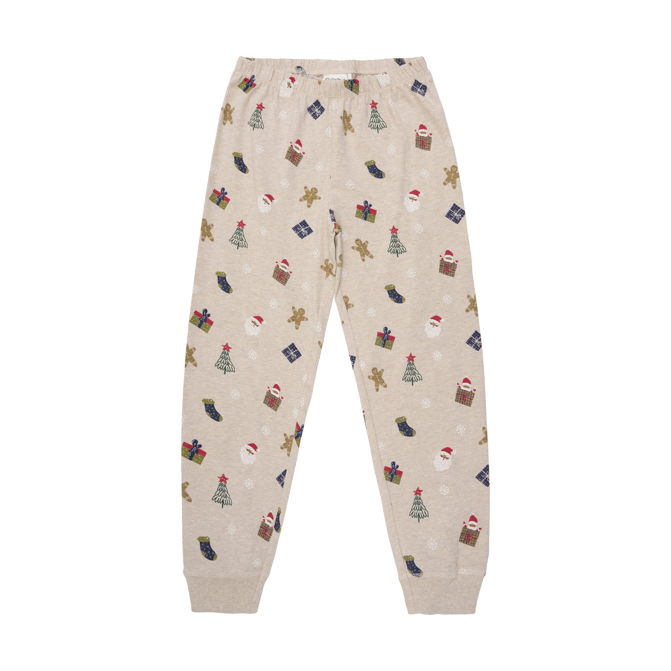 Jólanáttföt - Beige Melange