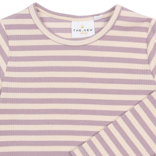 Röndóttur bolur - Sea Fog Striped