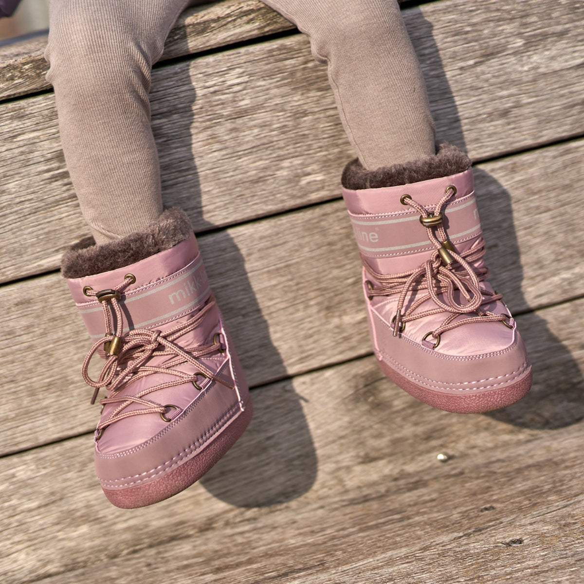 Pink boots - Twilight Mauve
