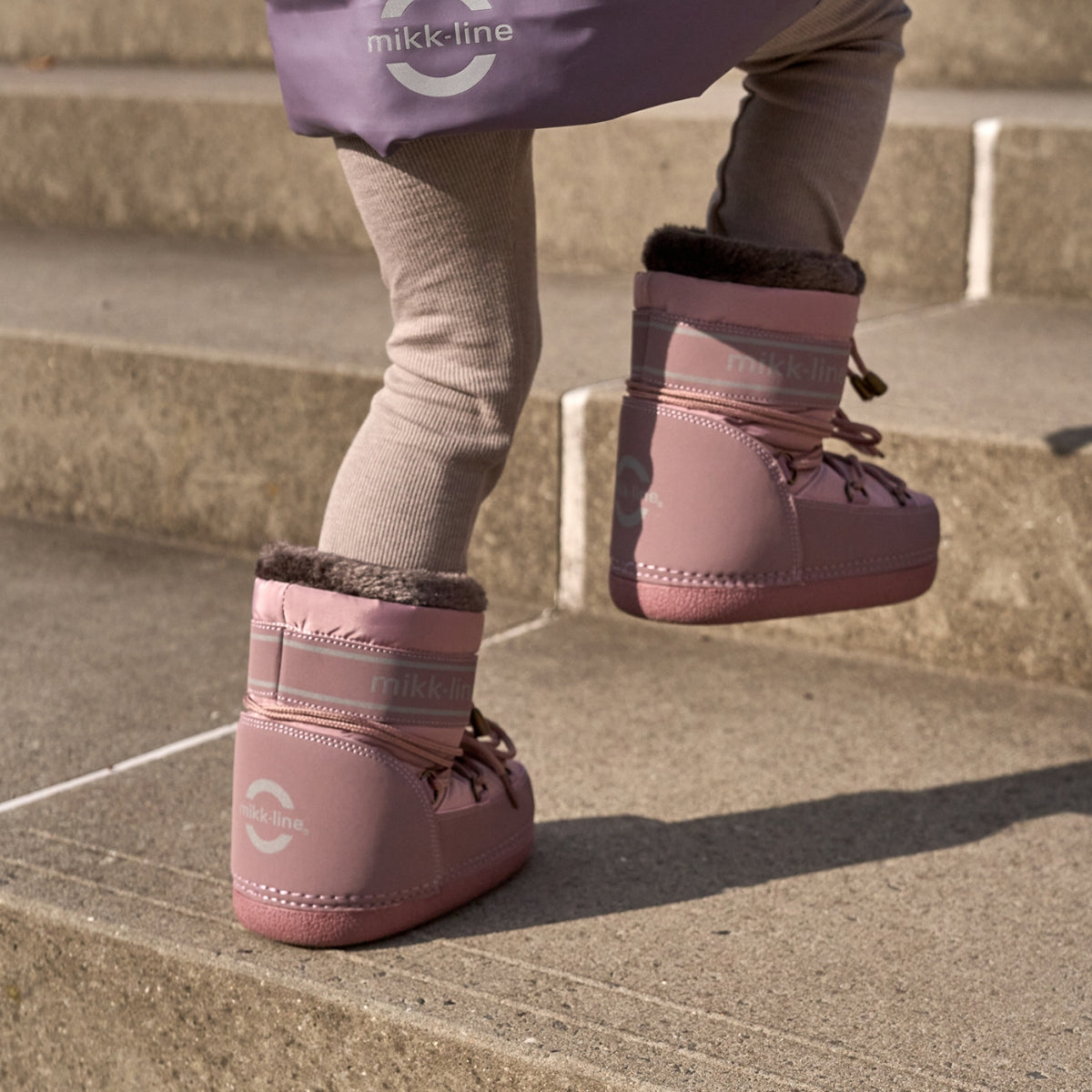 Pink boots - Twilight Mauve