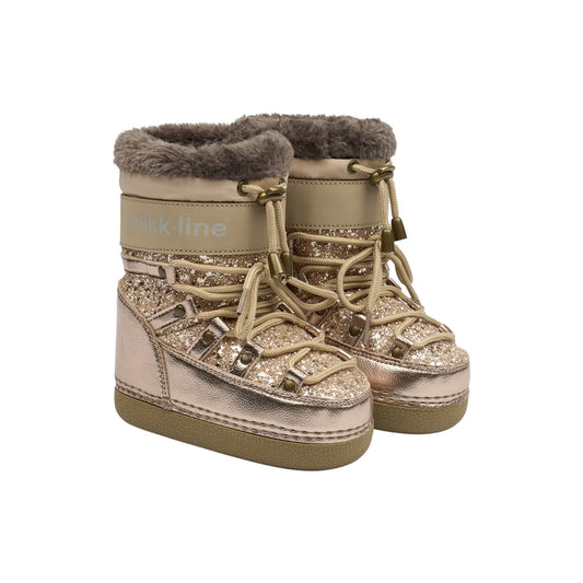 Snow Boot - Champagne Glitter