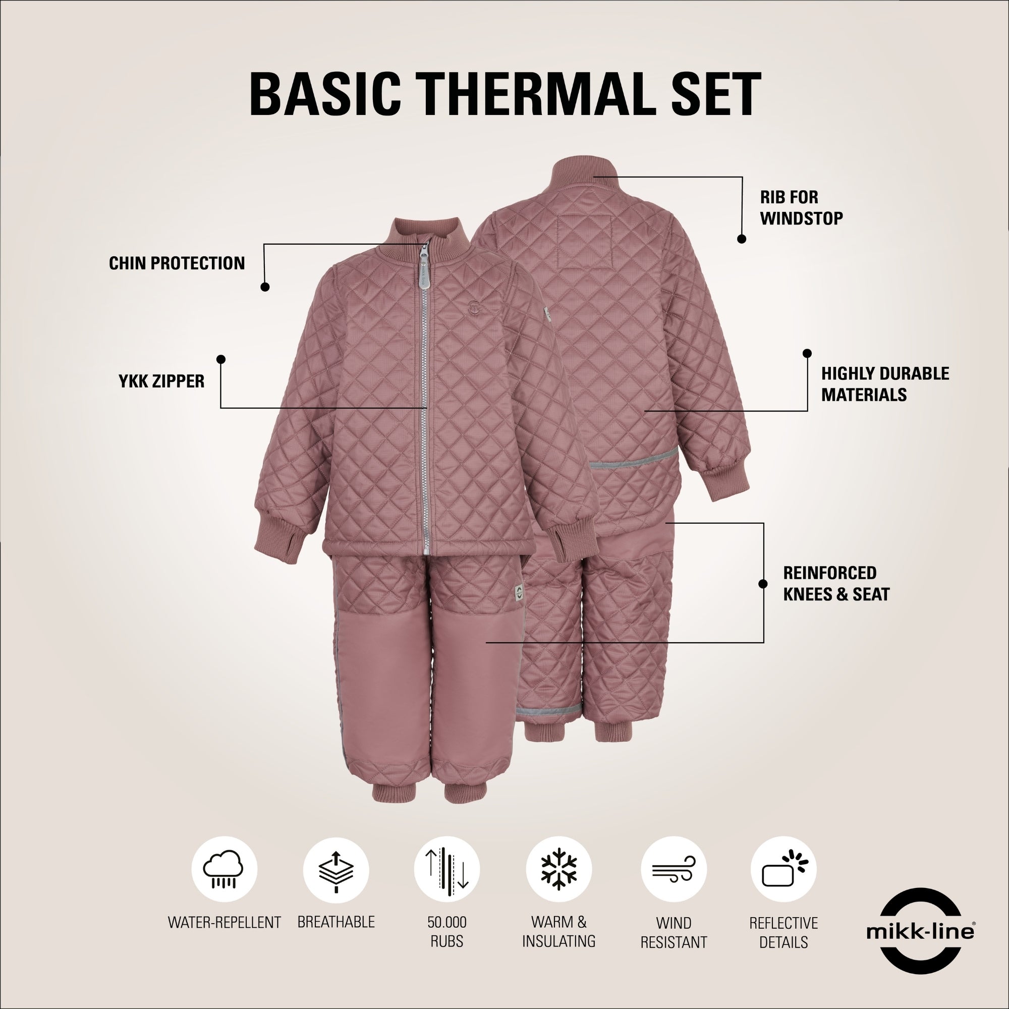 Thermo sett - Burlwood