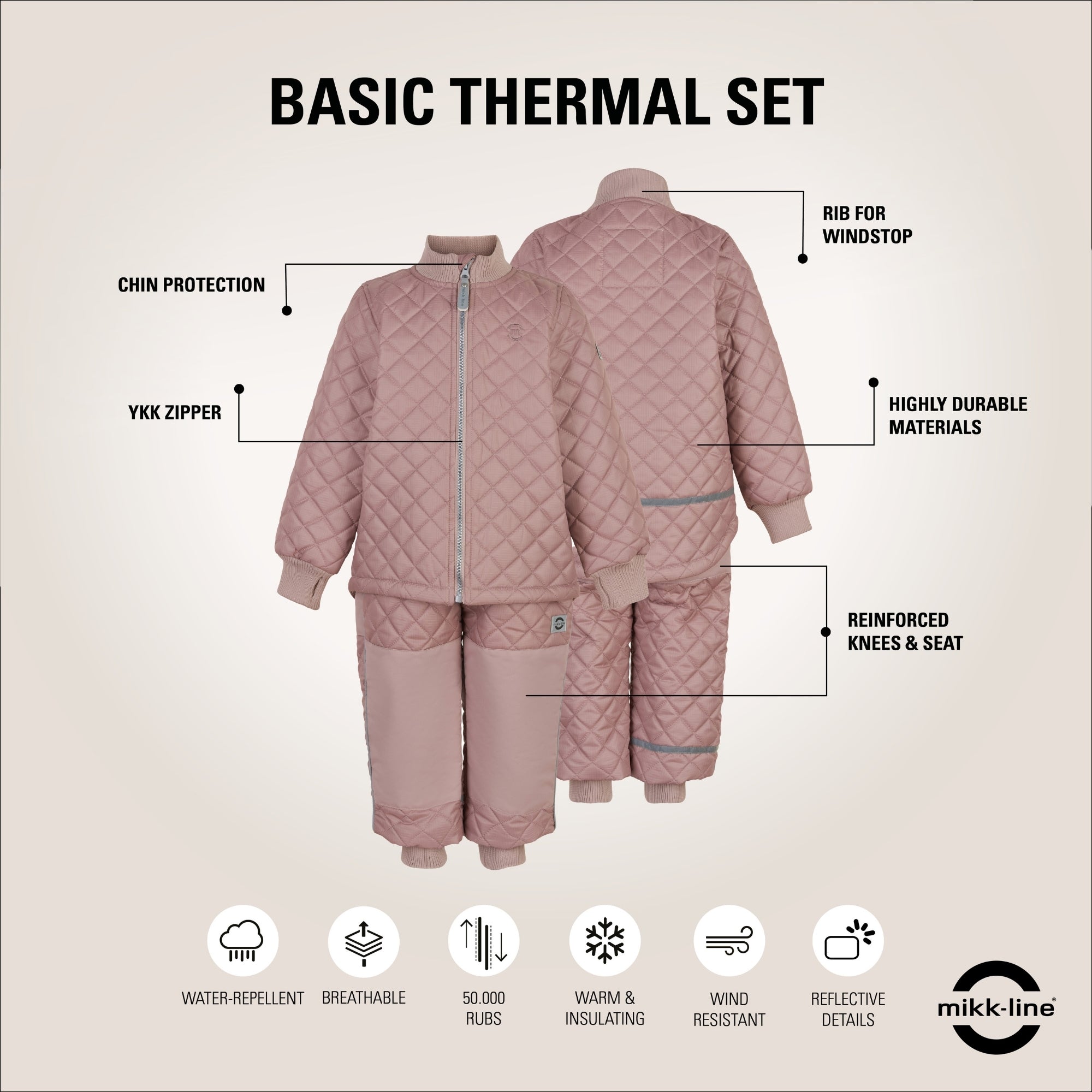 Thermo sett - Adobe Rose