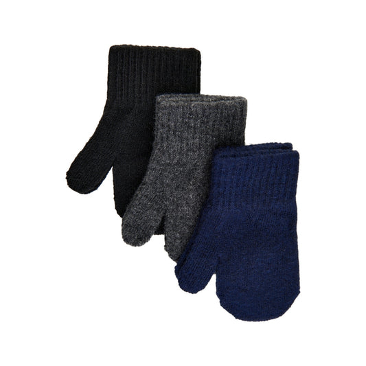 Ullarvettlingar 3pk - Black&Blue Nights
