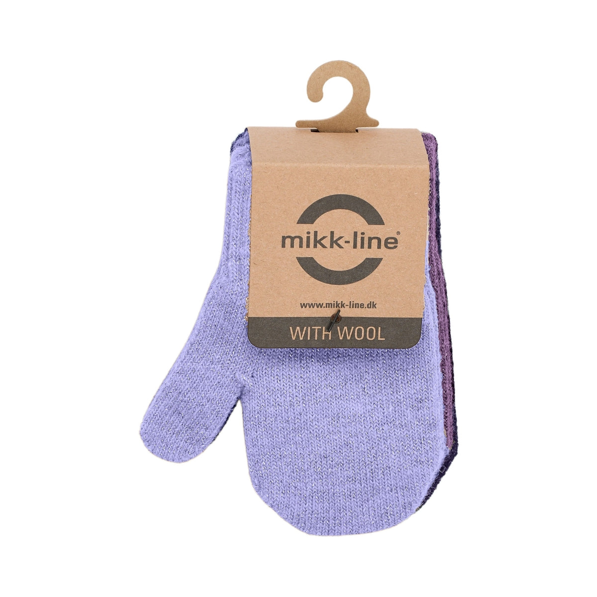 Ullarvettlingar glitter 3pk - Plum Perfect