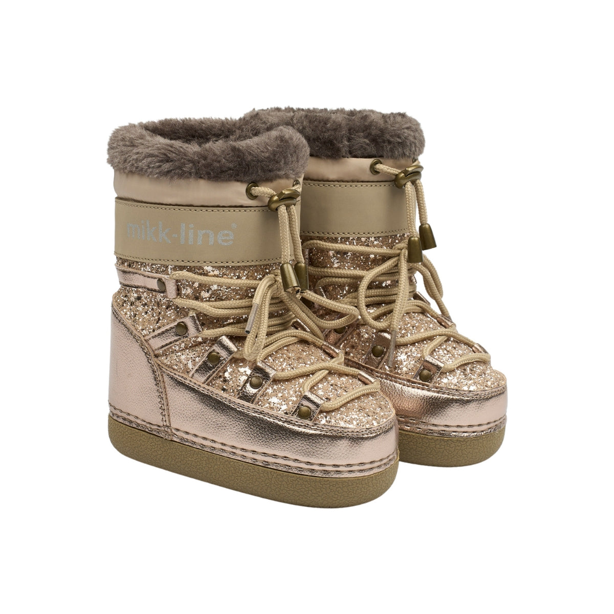 Glitter boots - Champagne Glitter