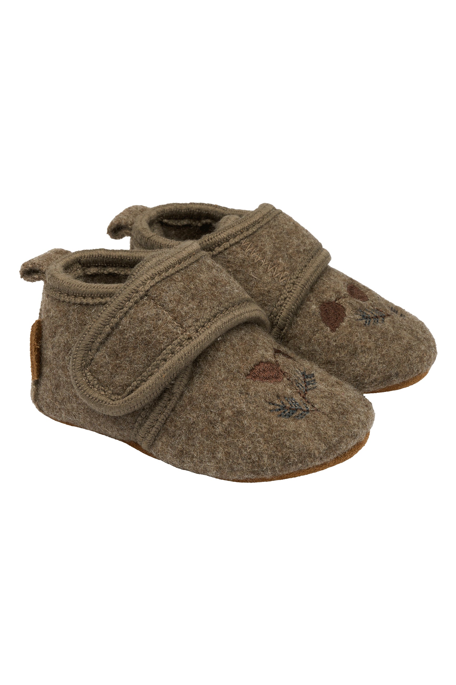 Ullarskór m/útsaum - Melange Denver