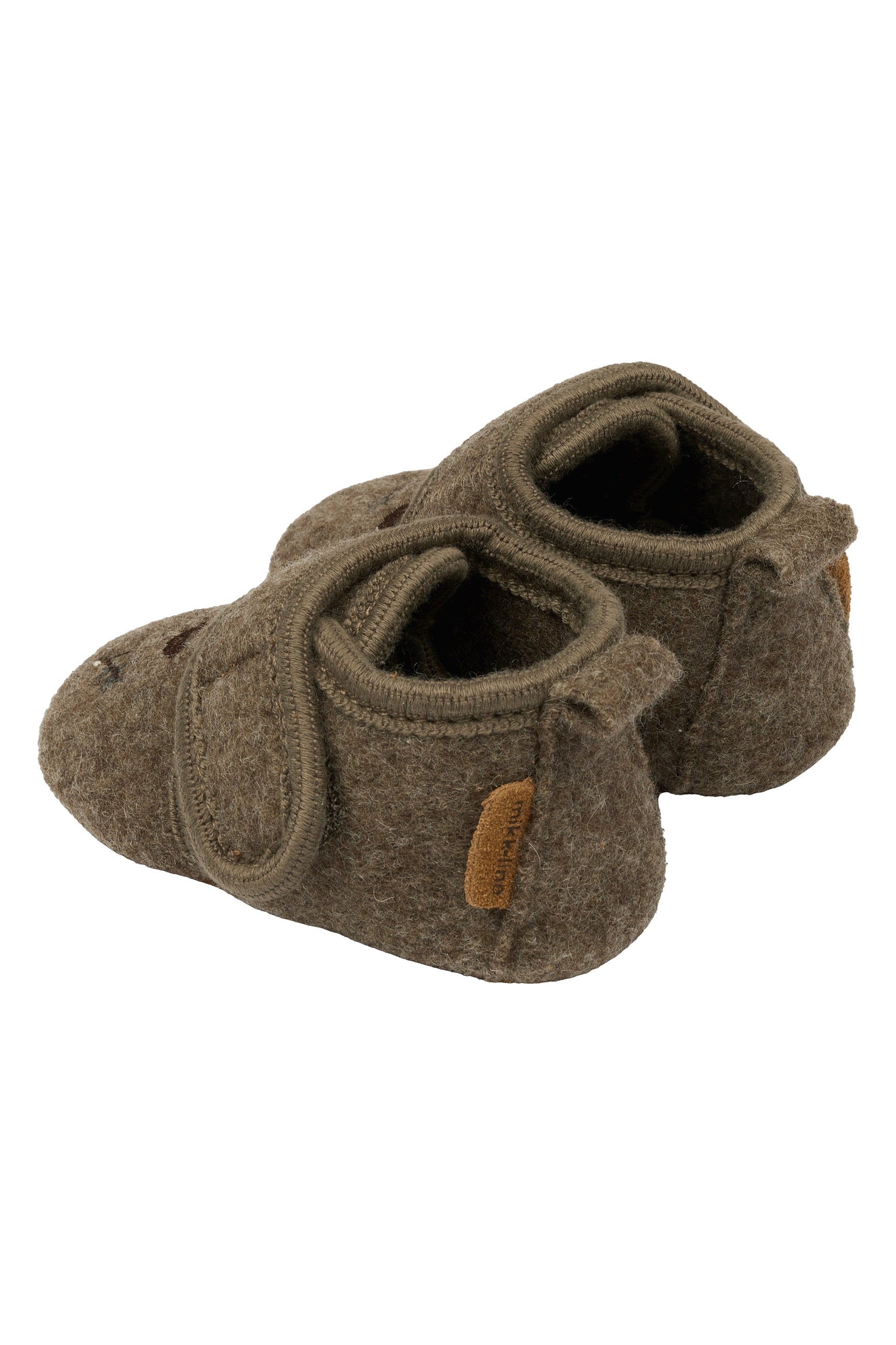 Ullarskór m/útsaum - Melange Denver