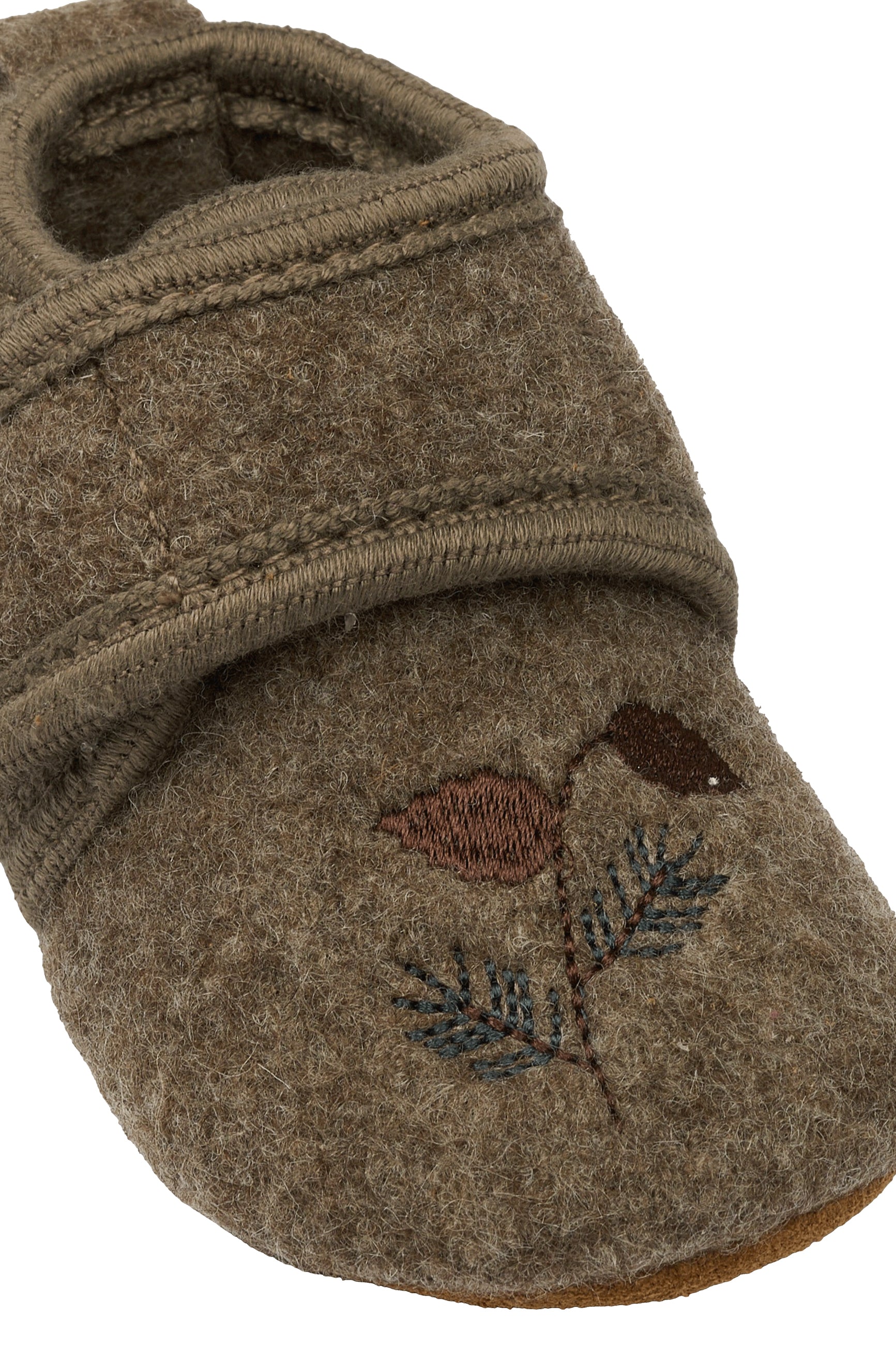 Ullarskór m/útsaum - Melange Denver