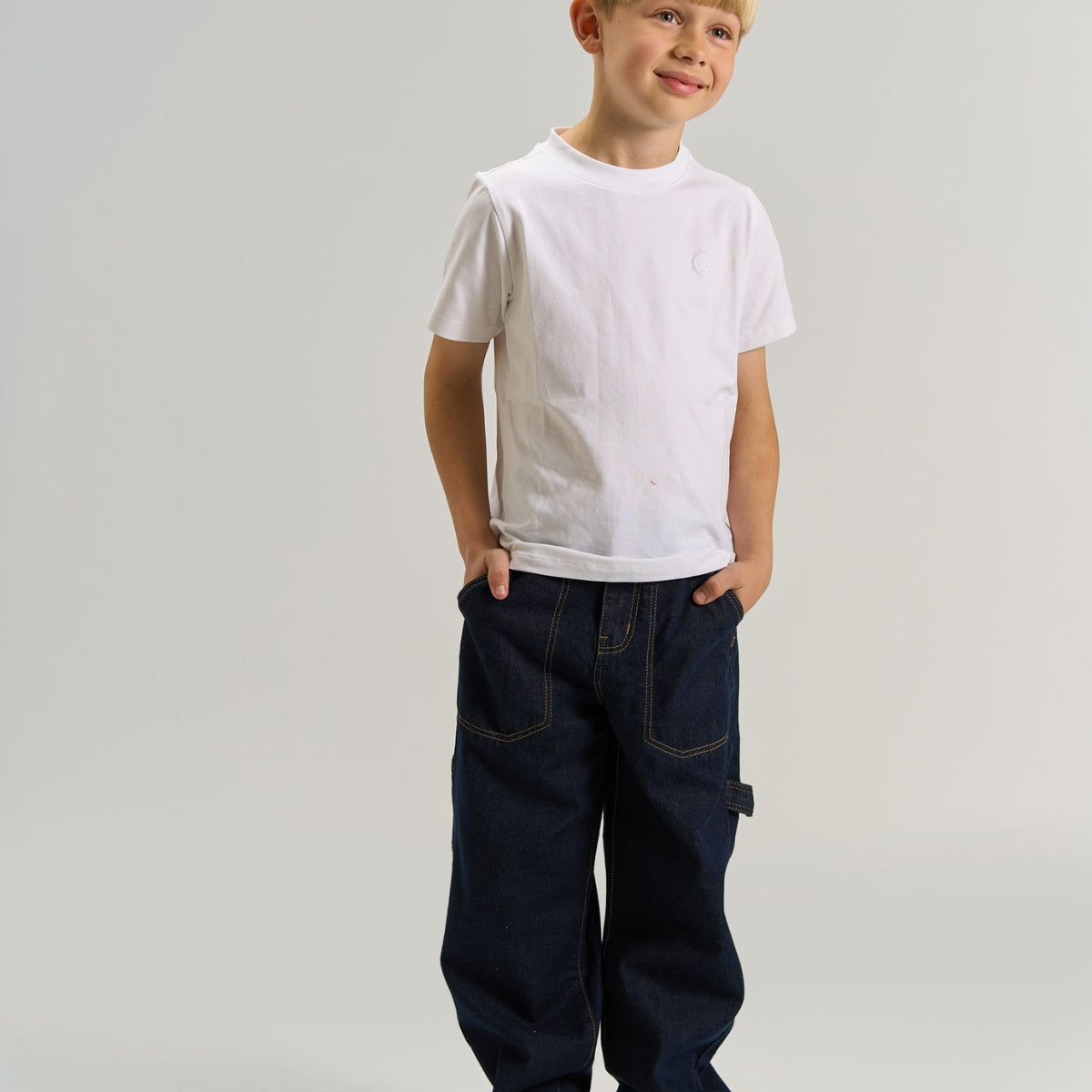 Baggy Jeans, Bern - Unwashed Blue Denim 398