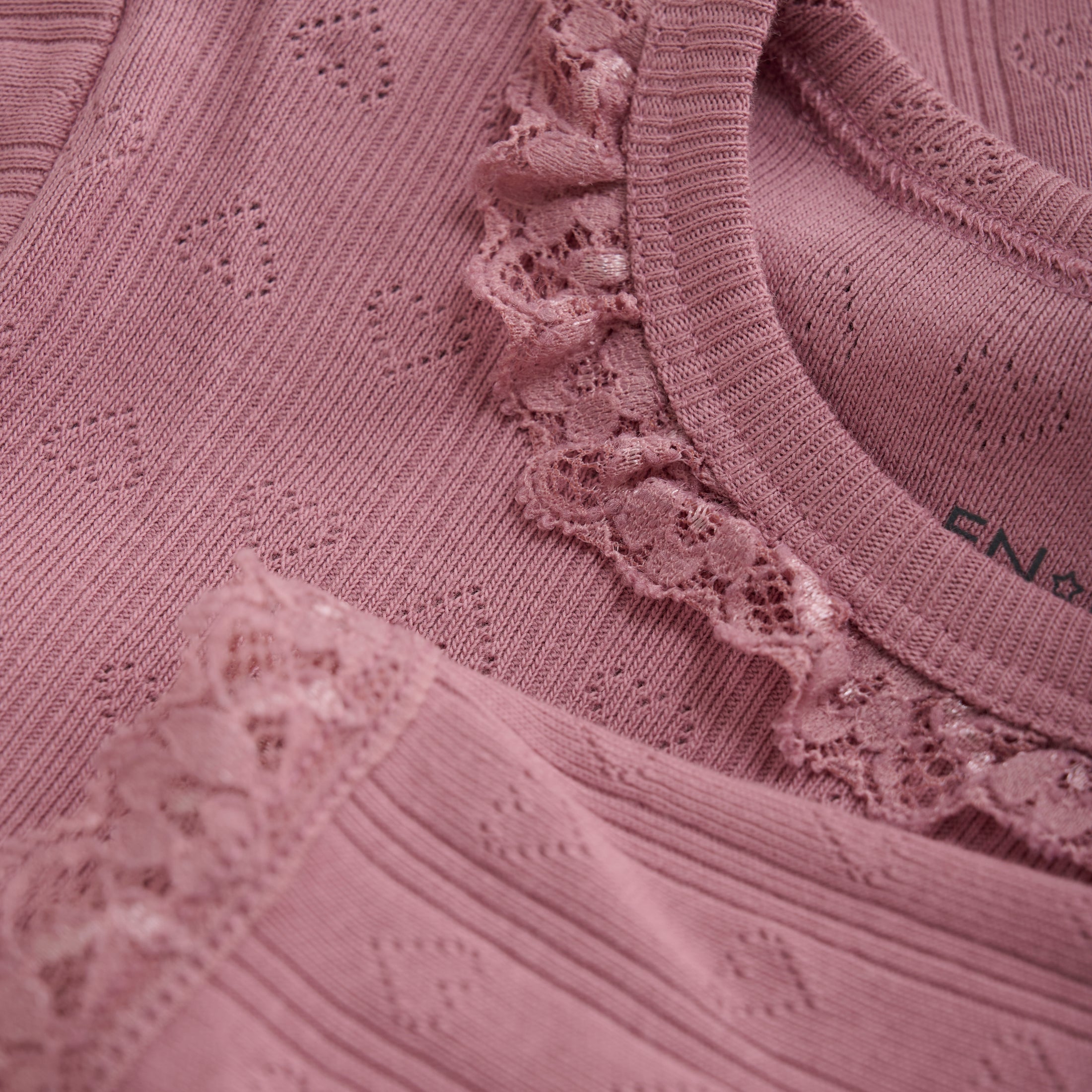 Samfella Pointelle - Nostalgia Rose