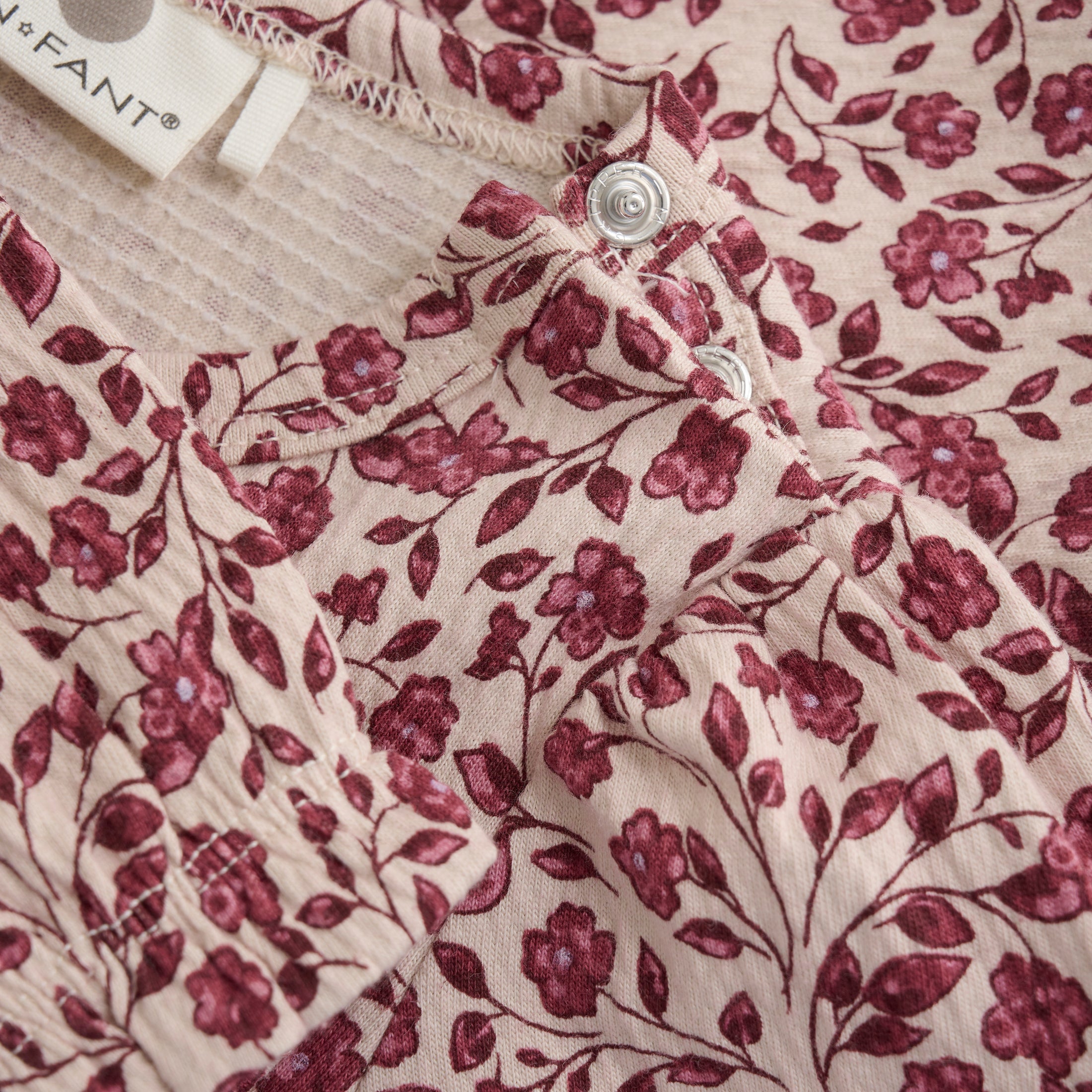 Samfella m/blómum - French Oak