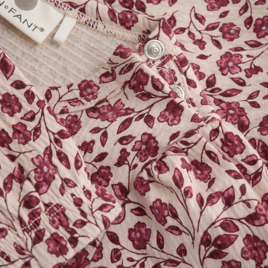 Samfella m/blómum - French Oak