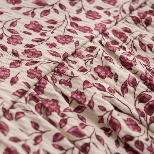 Kjóll m/blómum - French Oak