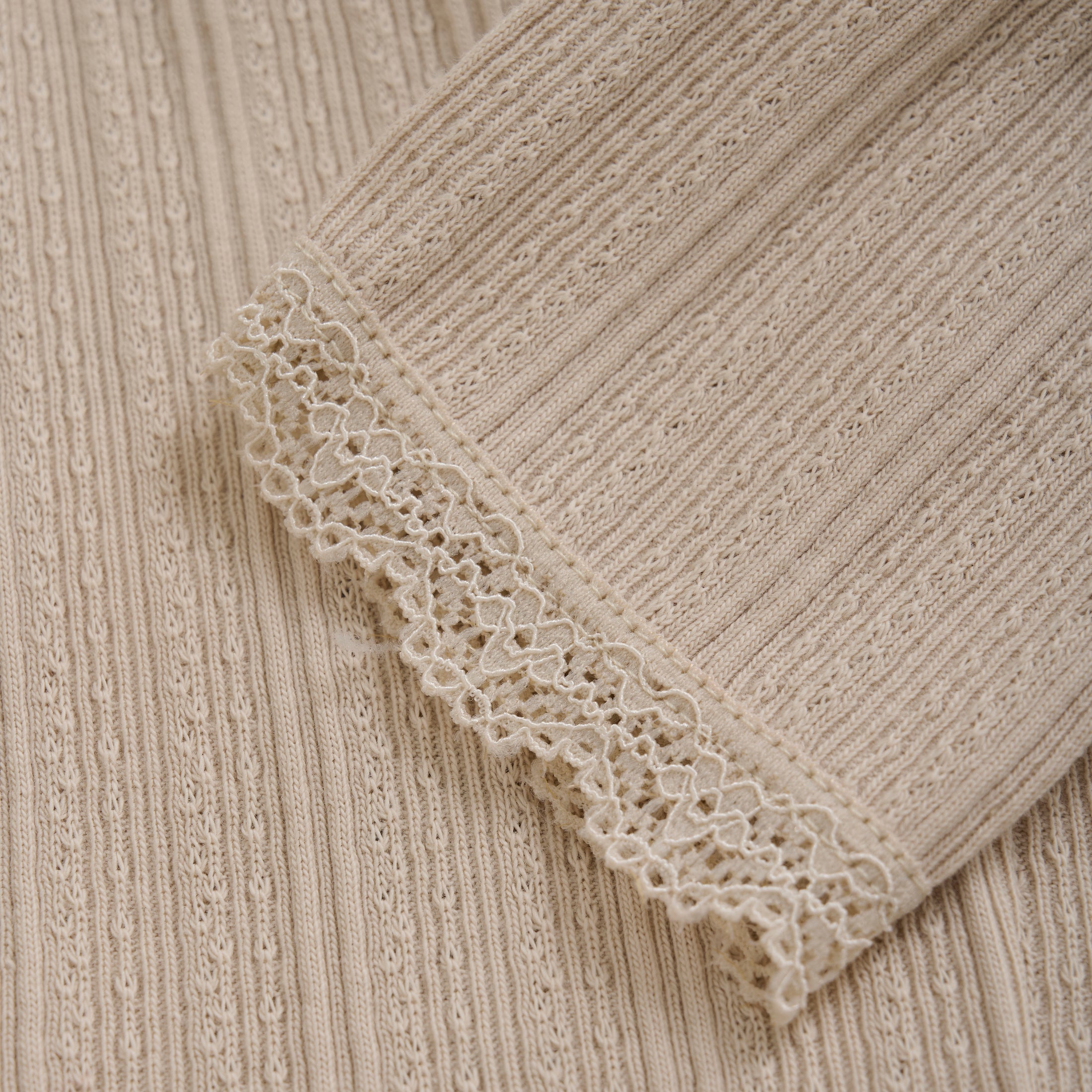Leggings Pointelle - French Oak
