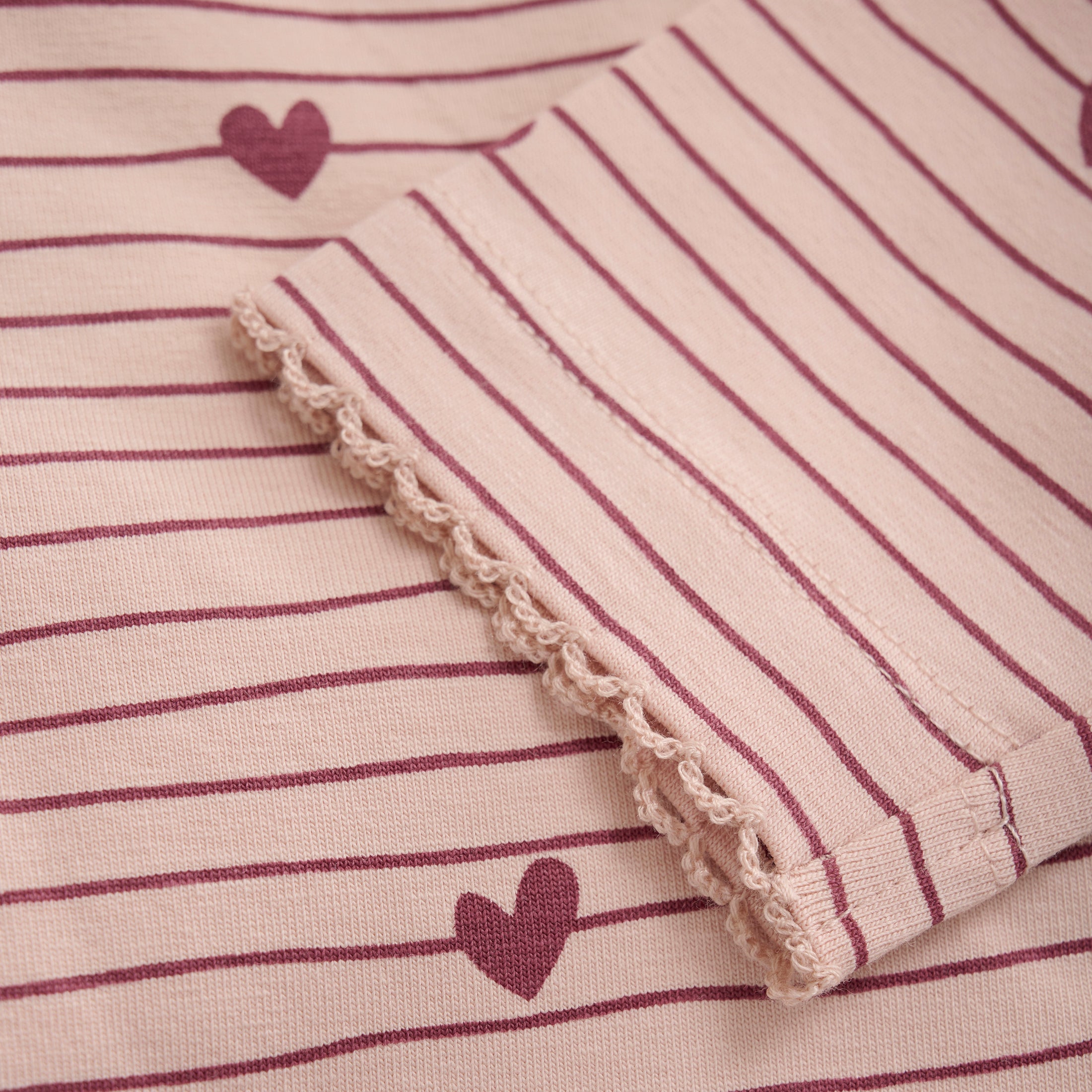 Leggings m/hjörtum - Cameo Rose