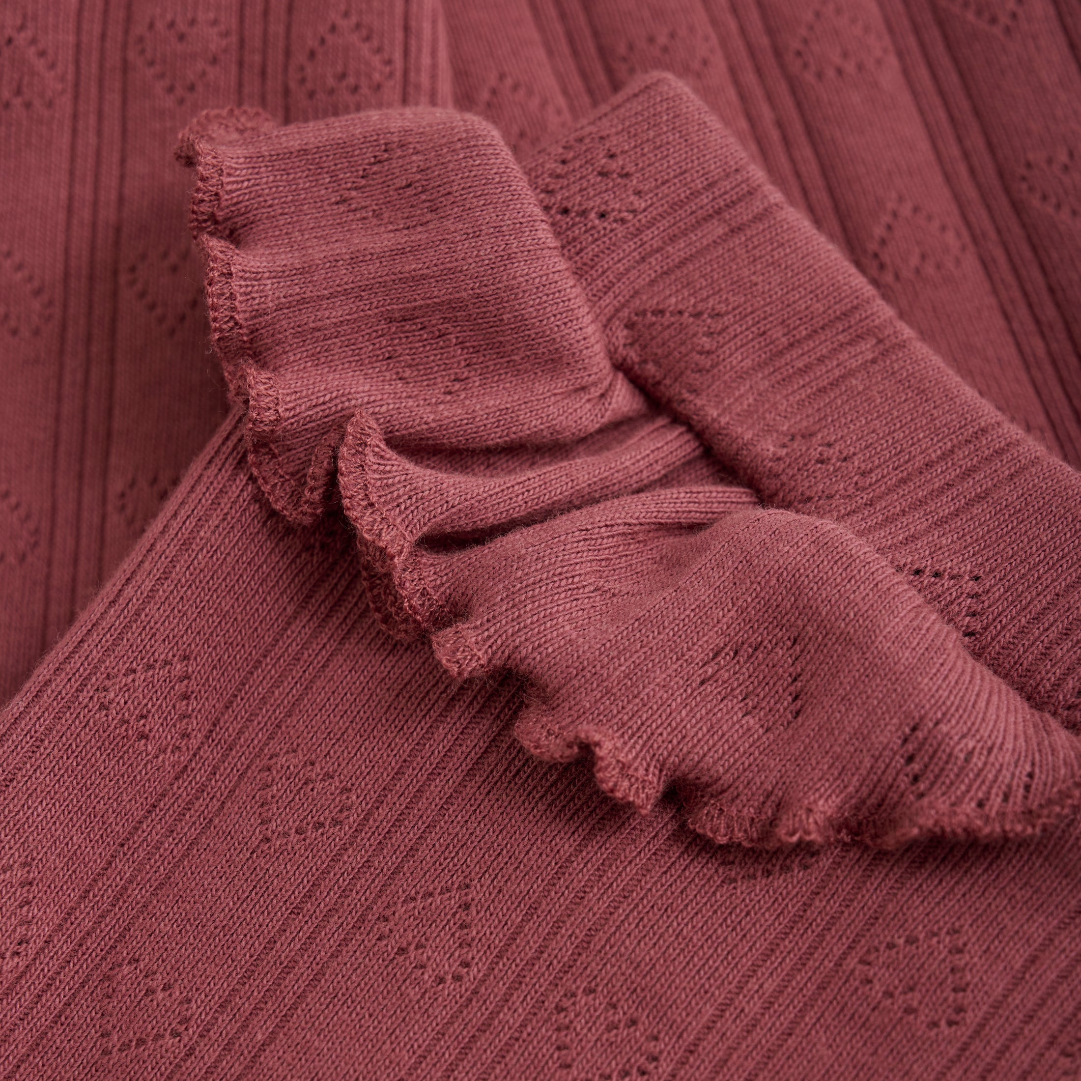 Leggings Pointelle - Roan Rouge