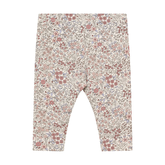 Leggings, flowers - Eggnog