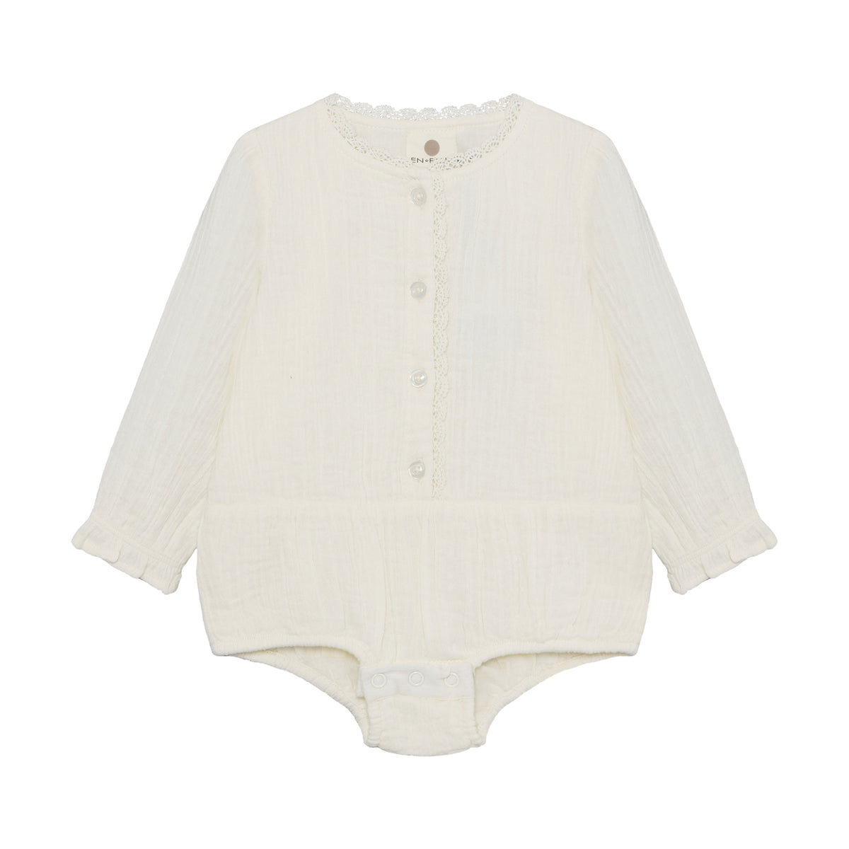 Samfestingur, romper - Pearled Ivory