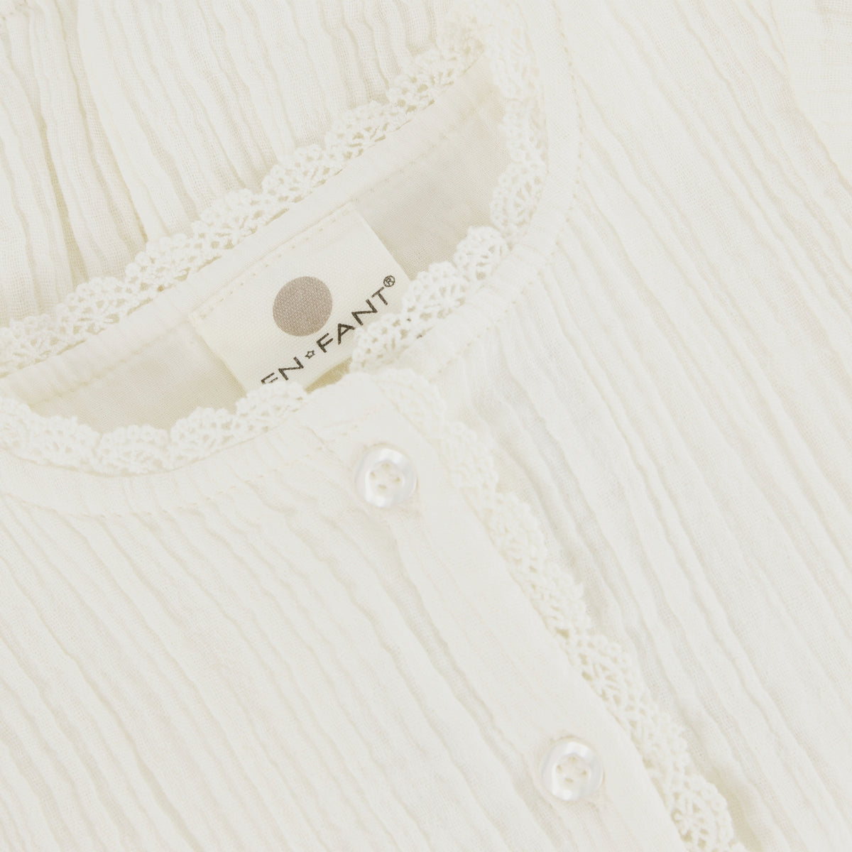 Samfestingur, romper - Pearled Ivory