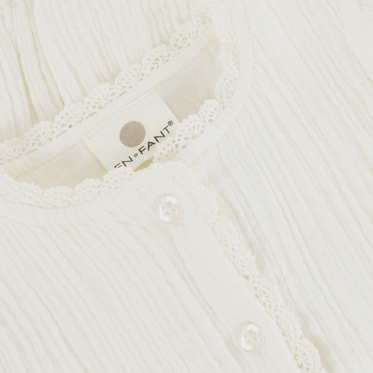 Samfestingur, romper - Pearled Ivory